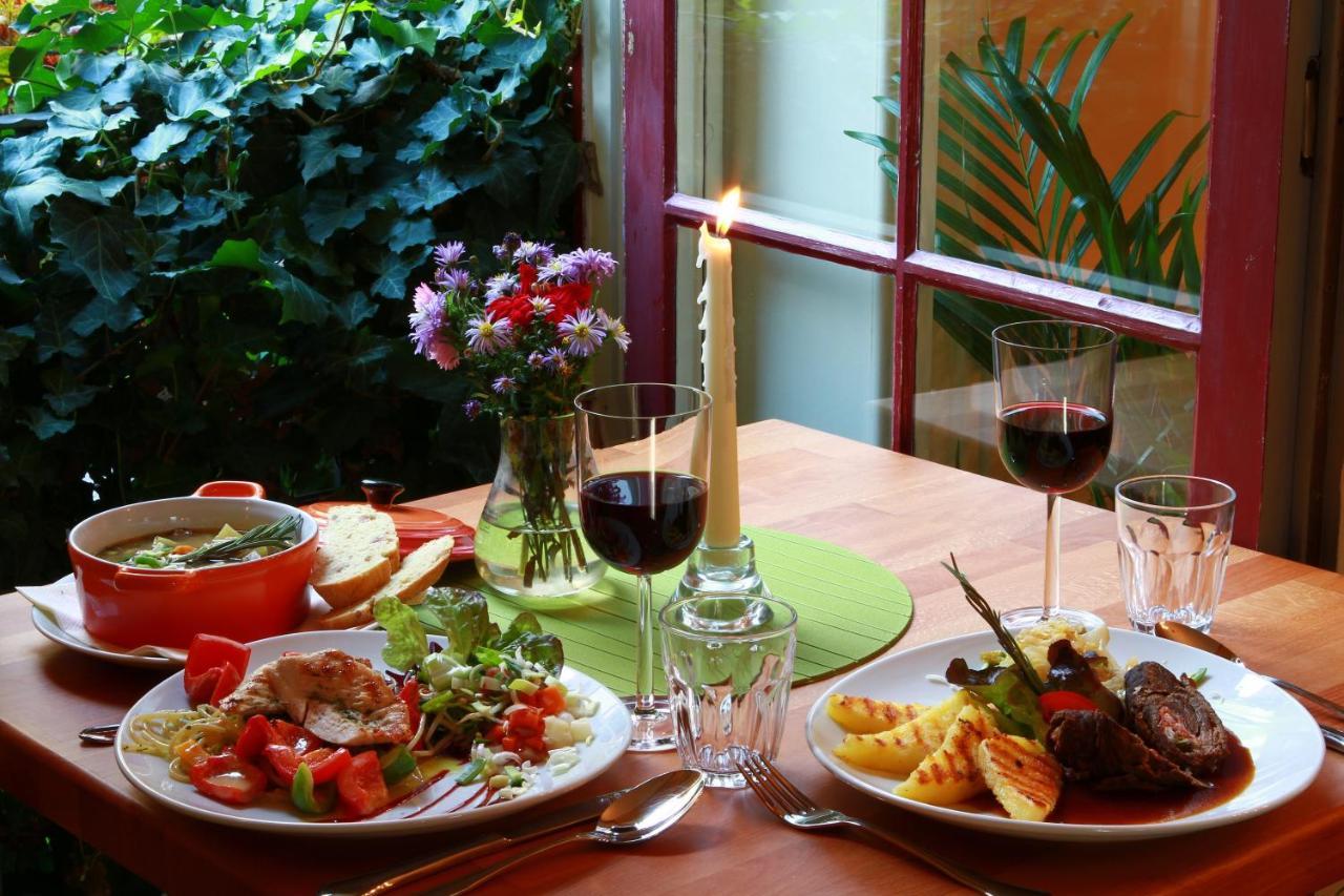 Altstadtwohnung Kromers & Restaurant Erfurt Luaran gambar